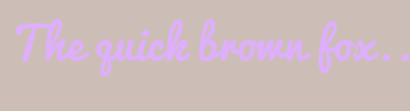 Image with Font Color DFAEFF and Background Color CCBEB6